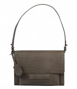 BURKELY Casual Carly Shoulder Satchel Grey