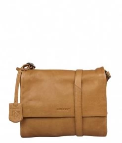 BURKELY Just Jolie Satchel Bag Cognac