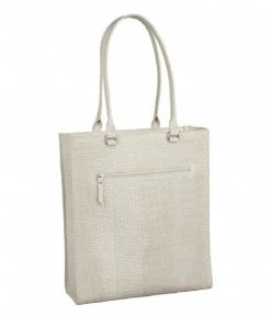 BURKELY Casual Cayla Shopper 14 Inch Oyster White -Mode Tas 10004012901 4 600