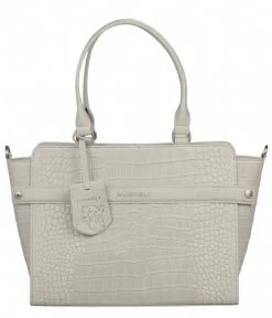 BURKELY Casual Cayla Handbag Oyster White
