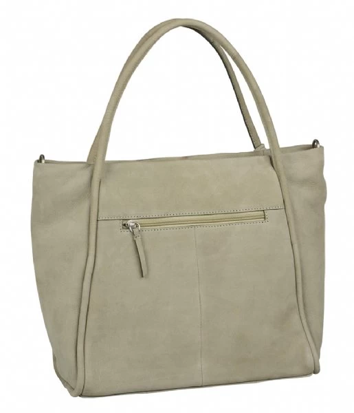 BURKELY Still Selene Wide Tote Light Green 4 BURKELY Still Selene Wide Tote Light Green - Afbeelding 4