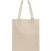 Paper Bag Shopper Croco Off White