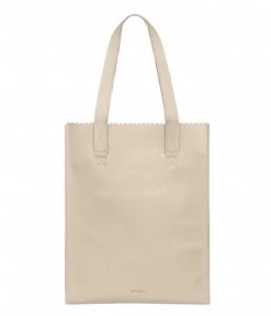 Paper Bag Shopper Croco Off White