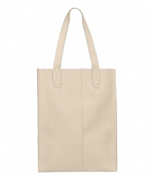 Paper Bag Shopper Croco Off White 3 Paper Bag Shopper Croco Off White - Afbeelding 3