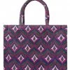 Book Tote Large Purple