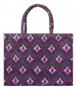 Book Tote Large Purple