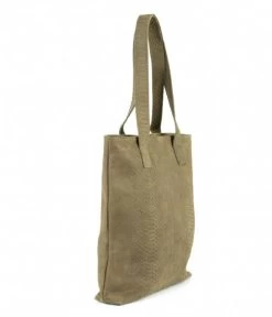 Portland Road Flat Shopper Khaki -Mode Tas 127440 88 3 600