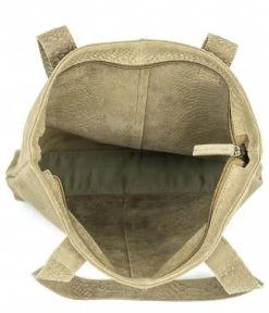 Portland Road Flat Shopper Khaki -Mode Tas 127440 88 4 600