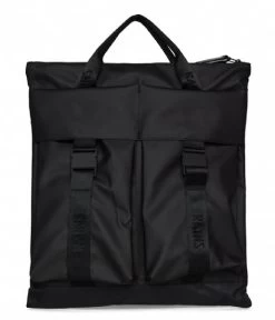 Rains Trail Tote Bag Black