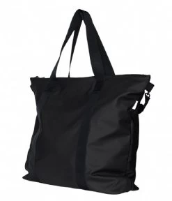 Rains Tote Bag Black 6 Rains Tote Bag Black -Mode Tas 13890 01 3 600