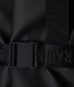 Rains Trail Rolltop Duffel Black -Mode Tas 13990 Black 3 600