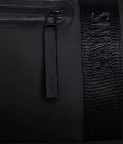 Rains Trail Rolltop Duffel Black -Mode Tas 13990 Black 4 600