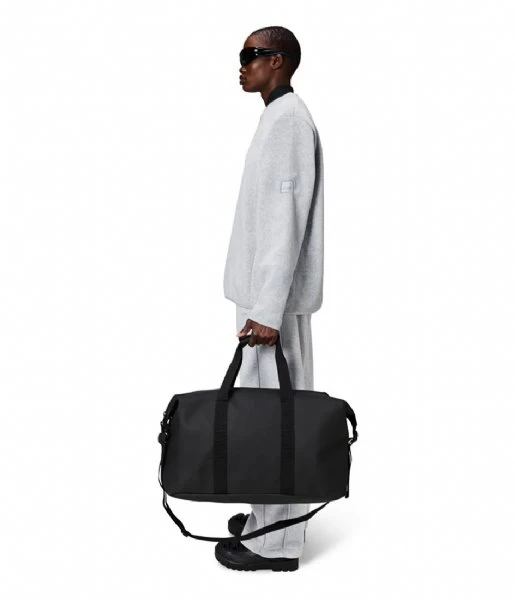 Rains Hilo Weekend Bag W3 Black 2 Rains Hilo Weekend Bag W3 Black - Afbeelding 2