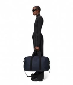 Rains Hilo Weekend Bag W3 Navy -Mode Tas 14200 47 3 600