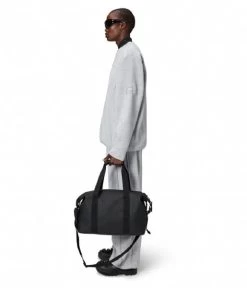 Rains Hilo Weekend Bag Small W3 Black 7 Rains Hilo Weekend Bag Small W3 Black -Mode Tas 14220 01 3 600