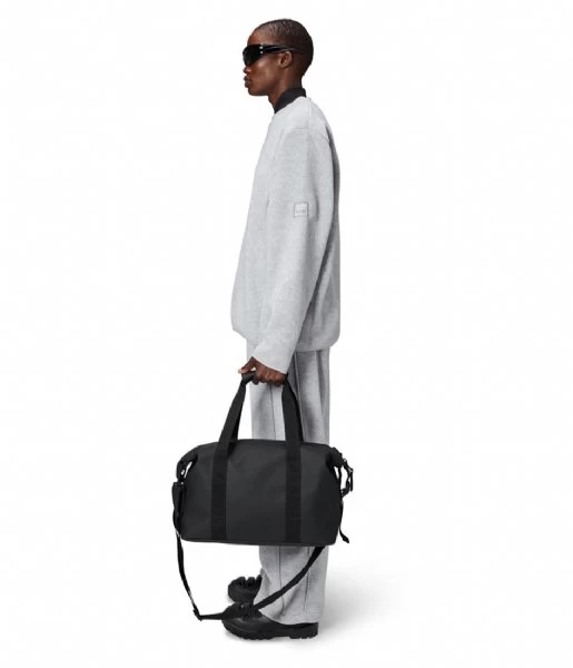 Rains Hilo Weekend Bag Small W3 Black 3 Rains Hilo Weekend Bag Small W3 Black - Afbeelding 3