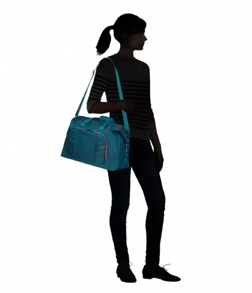 Samsonite Respark Duffle 48/19 Overnighter Petrol Print 5 Samsonite Respark Duffle 48/19 Overnighter Petrol Print - Afbeelding 5