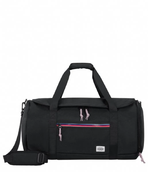 American Tourister Upbeat Duffle Zip Black 1 American Tourister Upbeat Duffle Zip Black