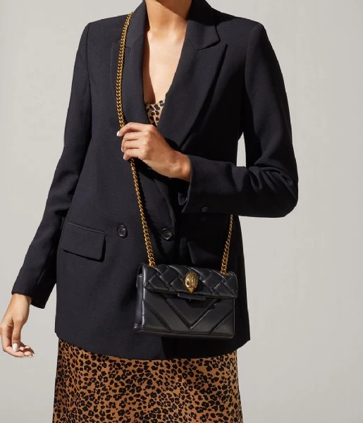 KURT GEIGER Mini Kensington X Bag Black Comb 2 KURT GEIGER Mini Kensington X Bag Black Comb - Afbeelding 2