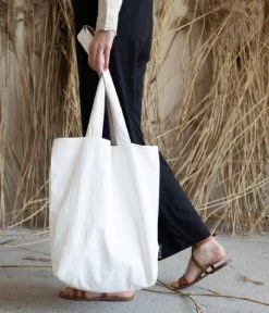 Tote Bag Tinne + Mia By Rilla Go Rilla Tyvek Off White -Mode Tas 1502099 3 600