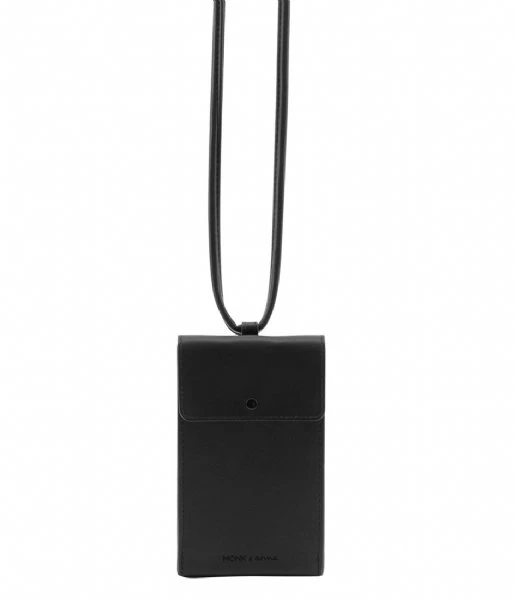 Phone Pouch Grain Black 1 Phone Pouch Grain Black