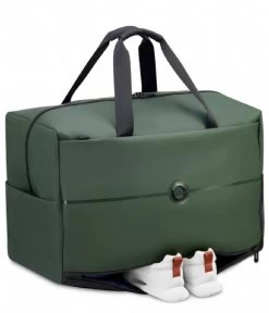 Delsey Turenne Cabin Duffle Bag Green 11 Delsey Turenne Cabin Duffle Bag Green -Mode Tas 162141 Green 6 600