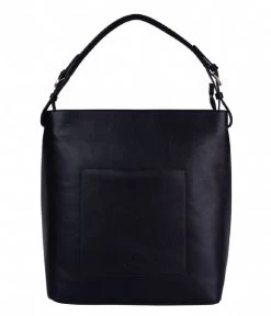 Fred De La Bretonière Shoulderbag Soft Nappa Leather Black