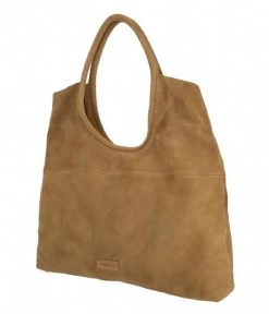 Shb0367 Shoulderbag Suede Sand -Mode Tas 233020039 2501 3 600