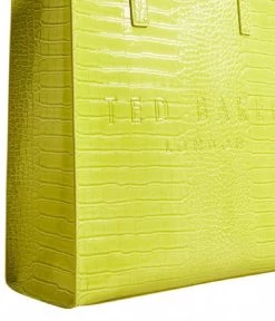 Ted Baker Croccon Imitation Croc Large Icon Bag Lime 9 Ted Baker Croccon Imitation Croc Large Icon Bag Lime -Mode Tas 253518 32 4 600