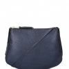 Fred De La Bretonière FRB0318 Crossbody Metallic Grain Leather S Dark Blue
