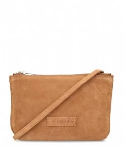 Shb0293 Crossbody Suede Cognac