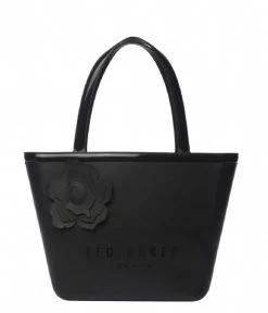 Ted Baker Jellio Flower Small Silicone Tote Black