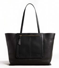 Ted Baker Nish Soft Grainy Leather Tote Bag Black