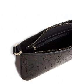 Ted Baker Libily Laser Cut Magnolia Shoulder Bag Black -Mode Tas 268750 Black 5 600