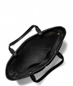 Michael Kors Bedford Medium Top Zip Pocket Tote Black 7 Michael Kors Bedford Medium Top Zip Pocket Tote Black -Mode Tas 30F2GBFT2L 001 4 600