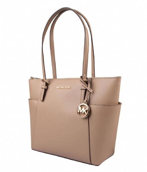 Michael Kors Jet Set Item Ew Top Zip Tote Camel 2 Michael Kors Jet Set Item Ew Top Zip Tote Camel - Afbeelding 2