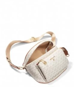 Michael Kors Slater Messenger Vanilla Acrn -Mode Tas 30T0G04M6B 149 3 600