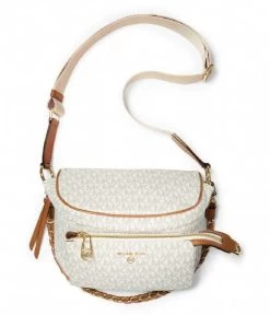 Michael Kors Slater Messenger Vanilla Acrn -Mode Tas 30T0G04M6B 149 4 600