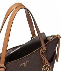 Michael Kors Sullivan Large Top Zip Tote Brown Acorn -Mode Tas 30T0GNXT9B 252 4 600