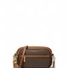 Michael Kors Jet Set 5In1 Pch Camera Crossbody Brown Acorn