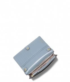 Michael Kors Jet Set Charm Small Phone Crossbody Pale Blue -Mode Tas 32S1GT9C5L 487 3 600