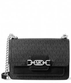Michael Kors Heather XS Crossbody Black