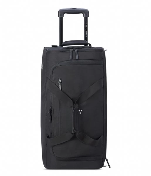 Delsey Trolley Duffle Bag 64cm Black 1 Delsey Trolley Duffle Bag 64cm Black