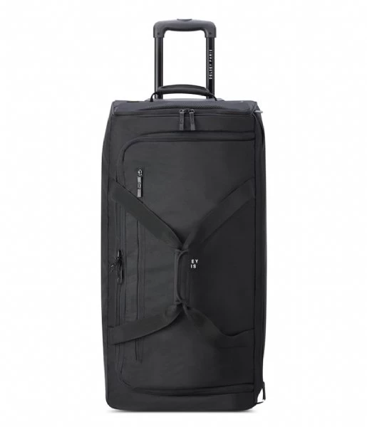Delsey Trolley Duffle Bag 77cm Black 1 Delsey Trolley Duffle Bag 77cm Black