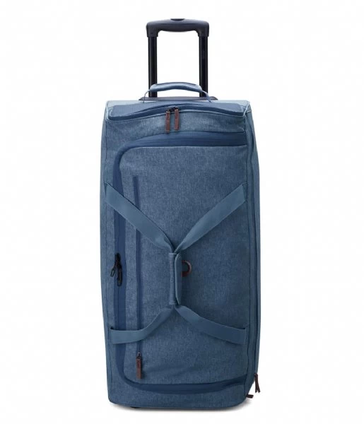 Delsey Trolley Duffle Bag 77cm Blue 1 Delsey Trolley Duffle Bag 77cm Blue
