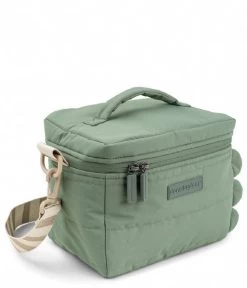Done By Deer Quilted Insulated Bag Croco Croco Green