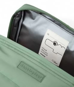 Done By Deer Quilted Insulated Bag Croco Croco Green -Mode Tas 7133823 4 600