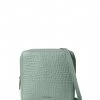 City Square Midi Croco Ocean Green