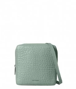 City Square Midi Croco Ocean Green
