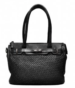 San Remo Handtas Black